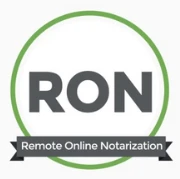 Remote Online Notarization (RON) certified